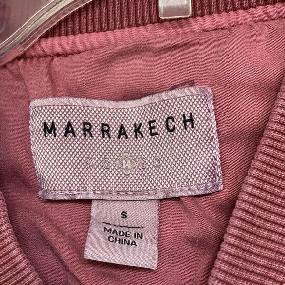 Marrakesh cotton lined bomber color dusty rose - Picture 2 of 5